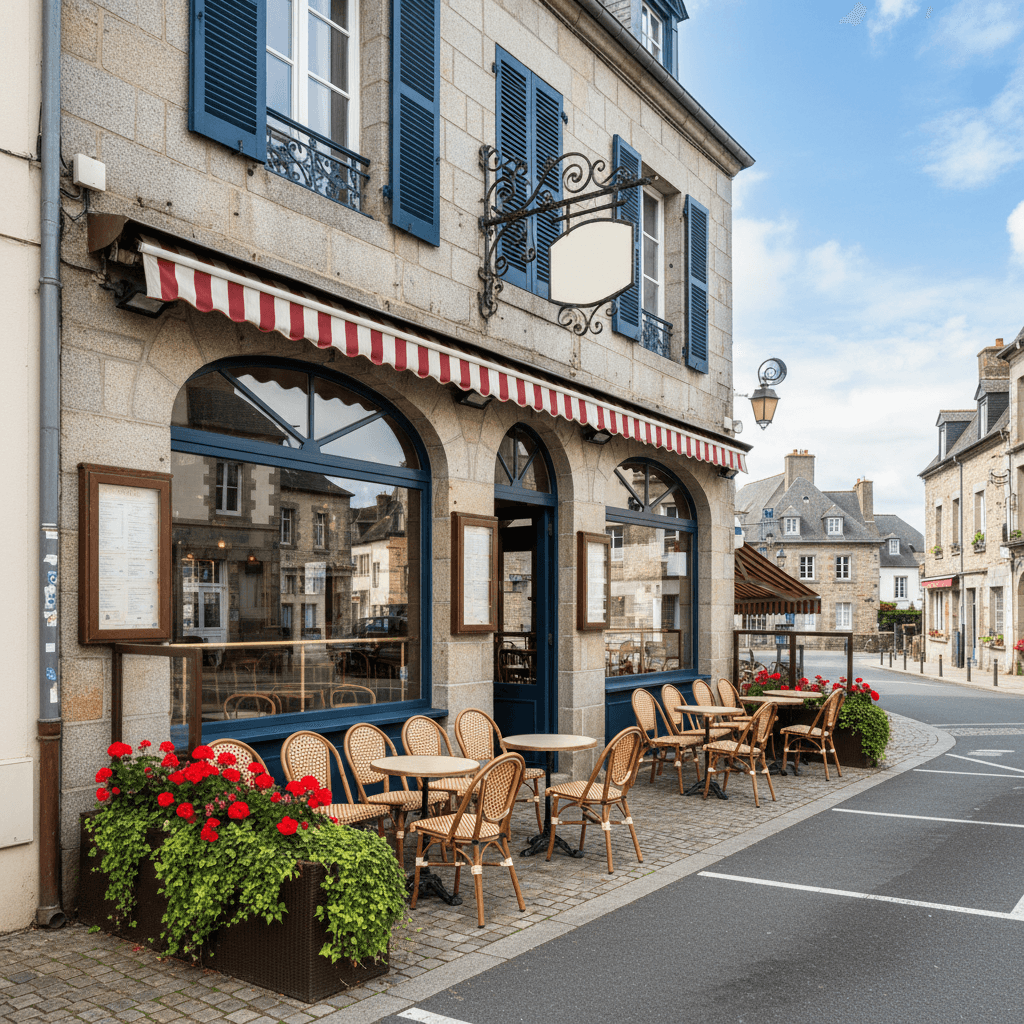 Bar-brasserie à Vannes : licence IV - parking - Image 1