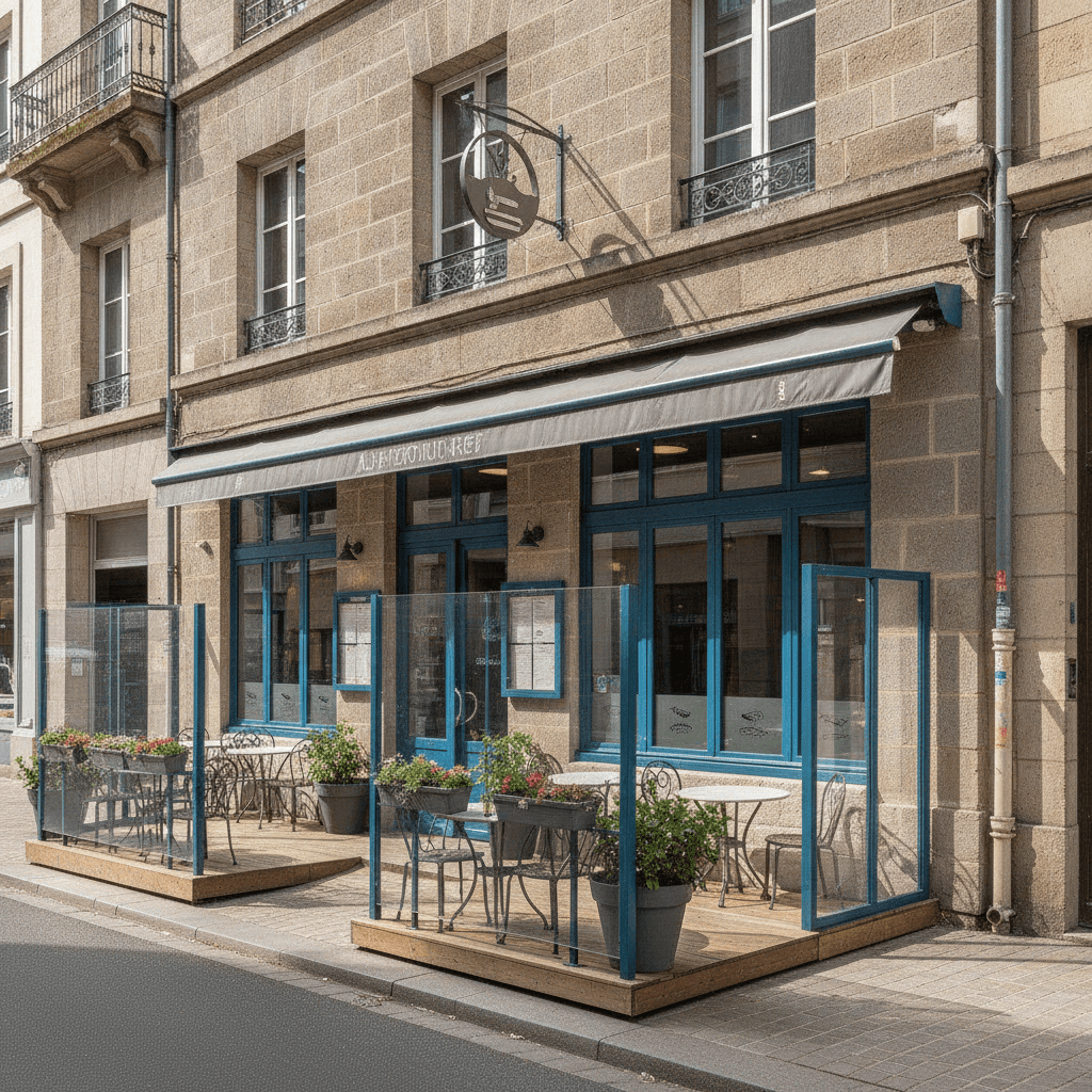 Restaurant à Lille : terrasse - licence IV