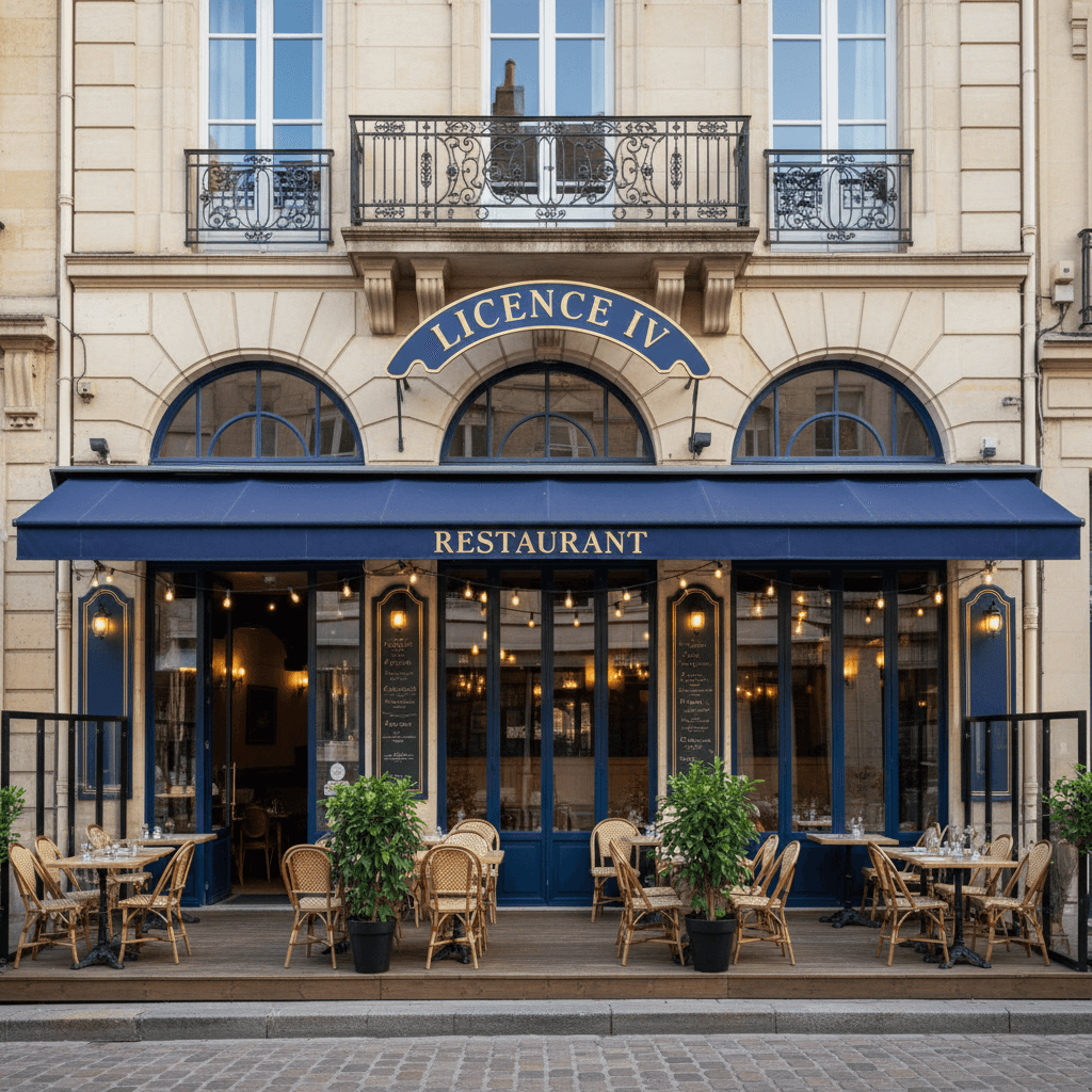 Restaurant à Rezé : terrasse - licence IV - Image 1