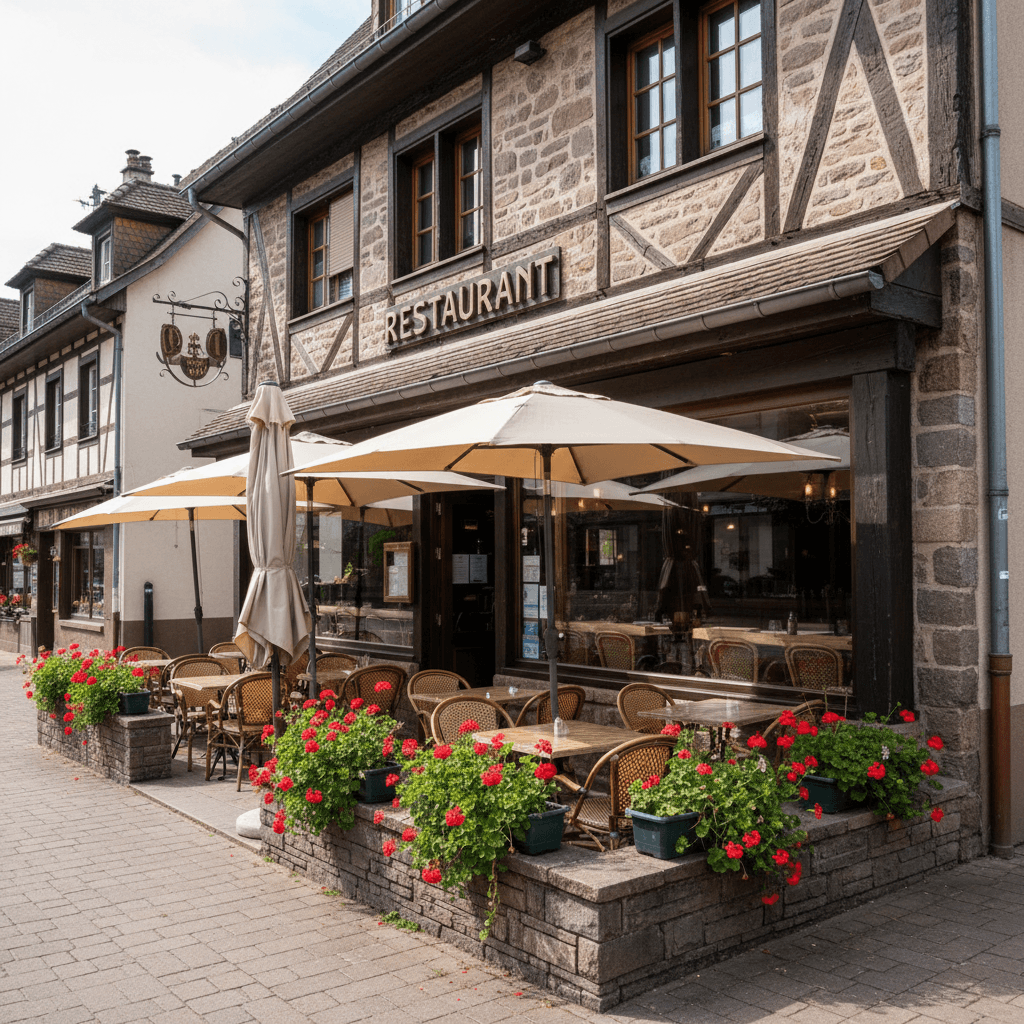 Restaurant 475m² à Metzeral : terrasse - licence IV - Image 1