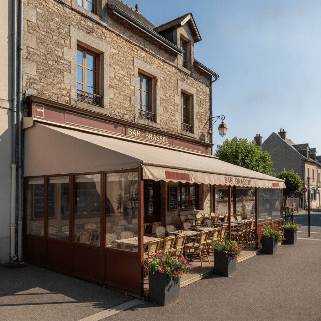 Bar-brasserie à Bressuire : terrasse - licence IV - Image 1