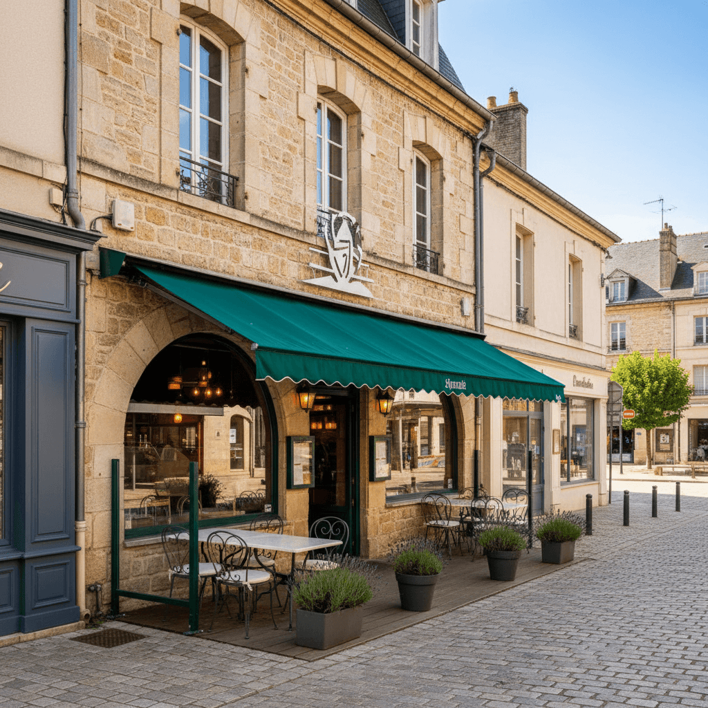 Restaurant 450m² à Saint-Bonnet-De-Mure : terrasse - licence IV - Image 1
