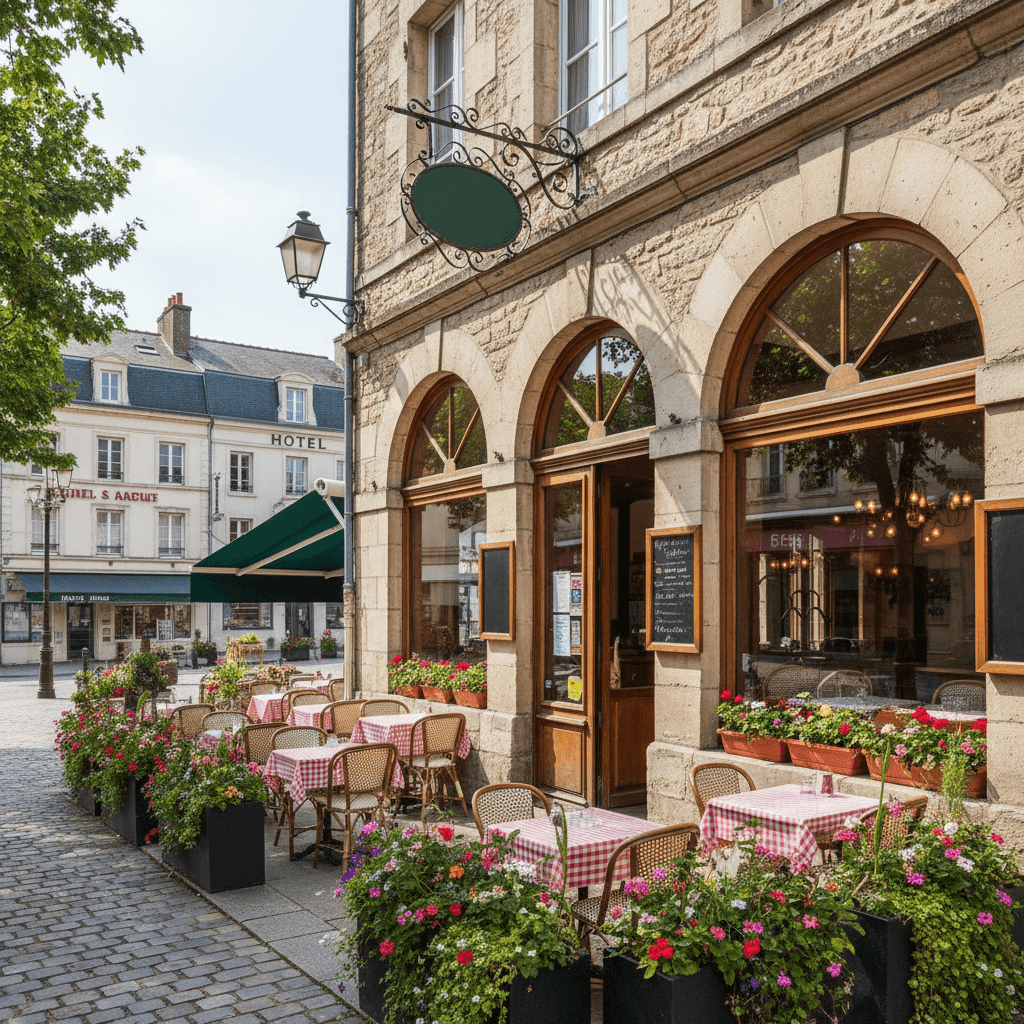 Restaurant 245m² à Châlons-En-Champagne : terrasse - licence IV - Image 1