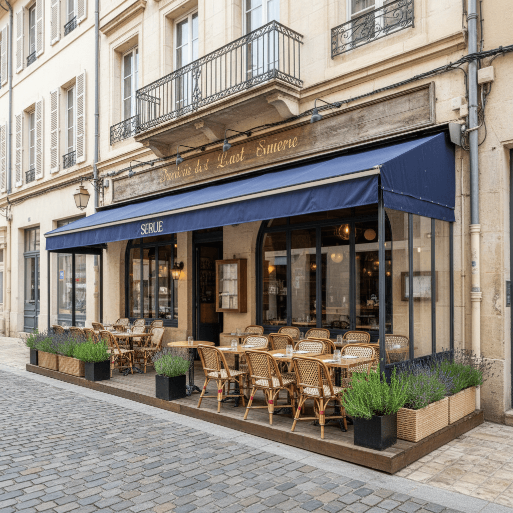 Restaurant 80m² à Fréjus : terrasse - licence IV - Image 1