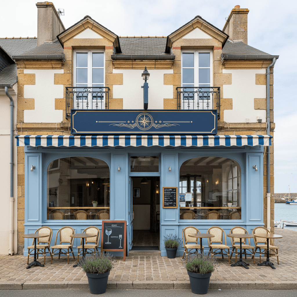 Restaurant 115m² à L'Île-D'Yeu : terrasse - licence IV - Image 1