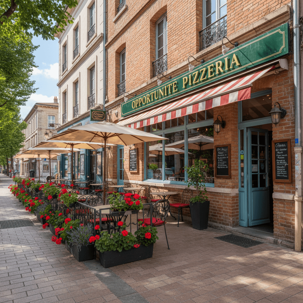Restaurant 88m² à Toulouse : terrasse - licence IV - Image 1