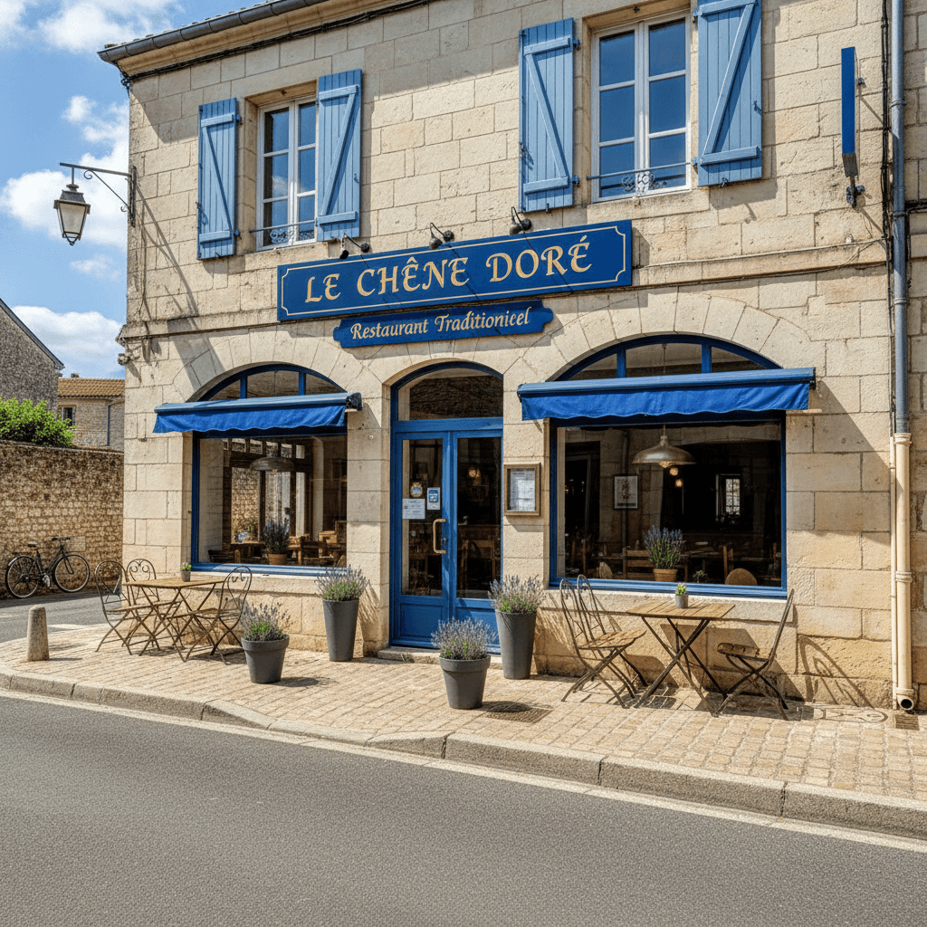Restaurant 120m² à Corme-Royal : terrasse - licence IV - Image 1