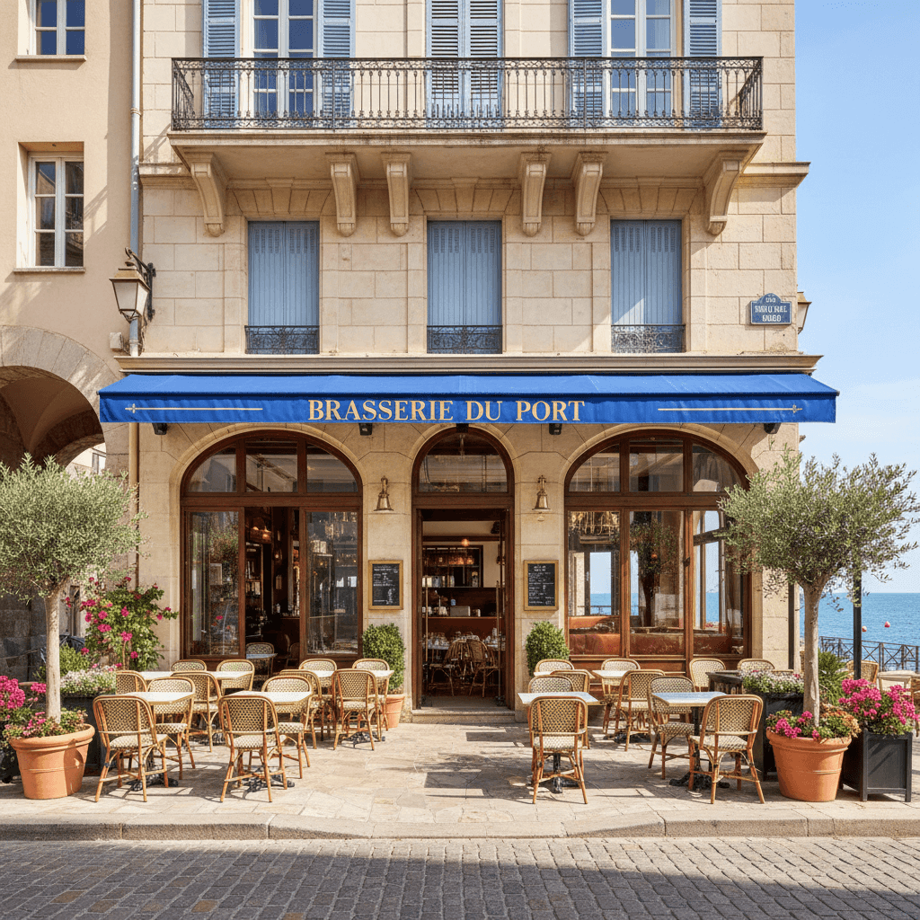 Bar-brasserie 218m² à Antibes : terrasse - licence IV - Image 1