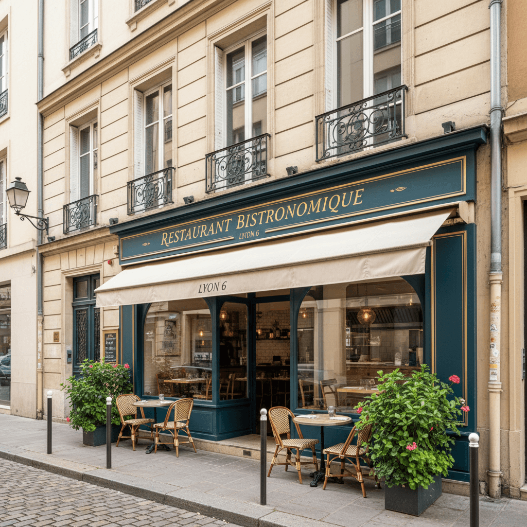 Restaurant 90m² à Lyon : extraction - cuisine équipée - Image 1