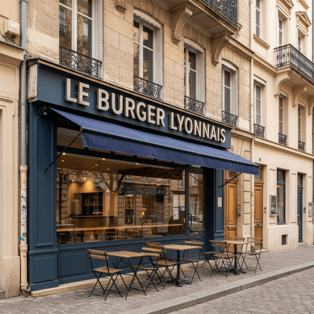 Fast-food 140m² à Lyon : extraction - cuisine équipée - Image 1