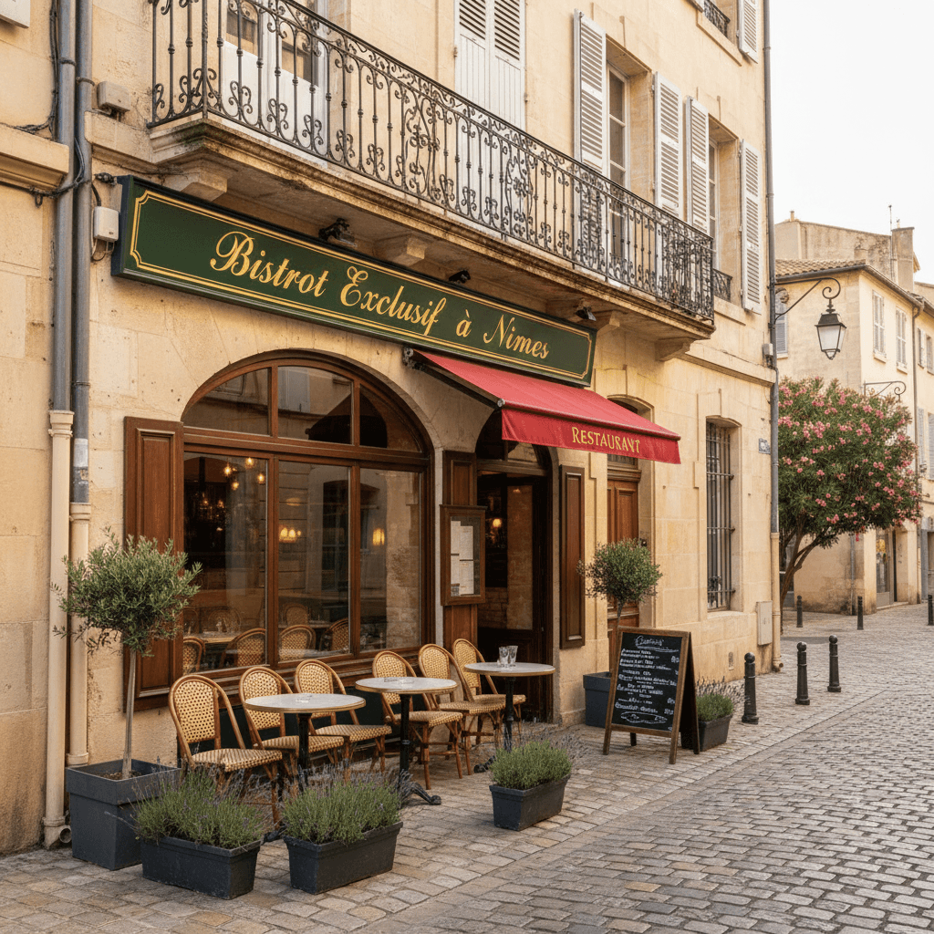 Restaurant à Nîmes : extraction - Image 1