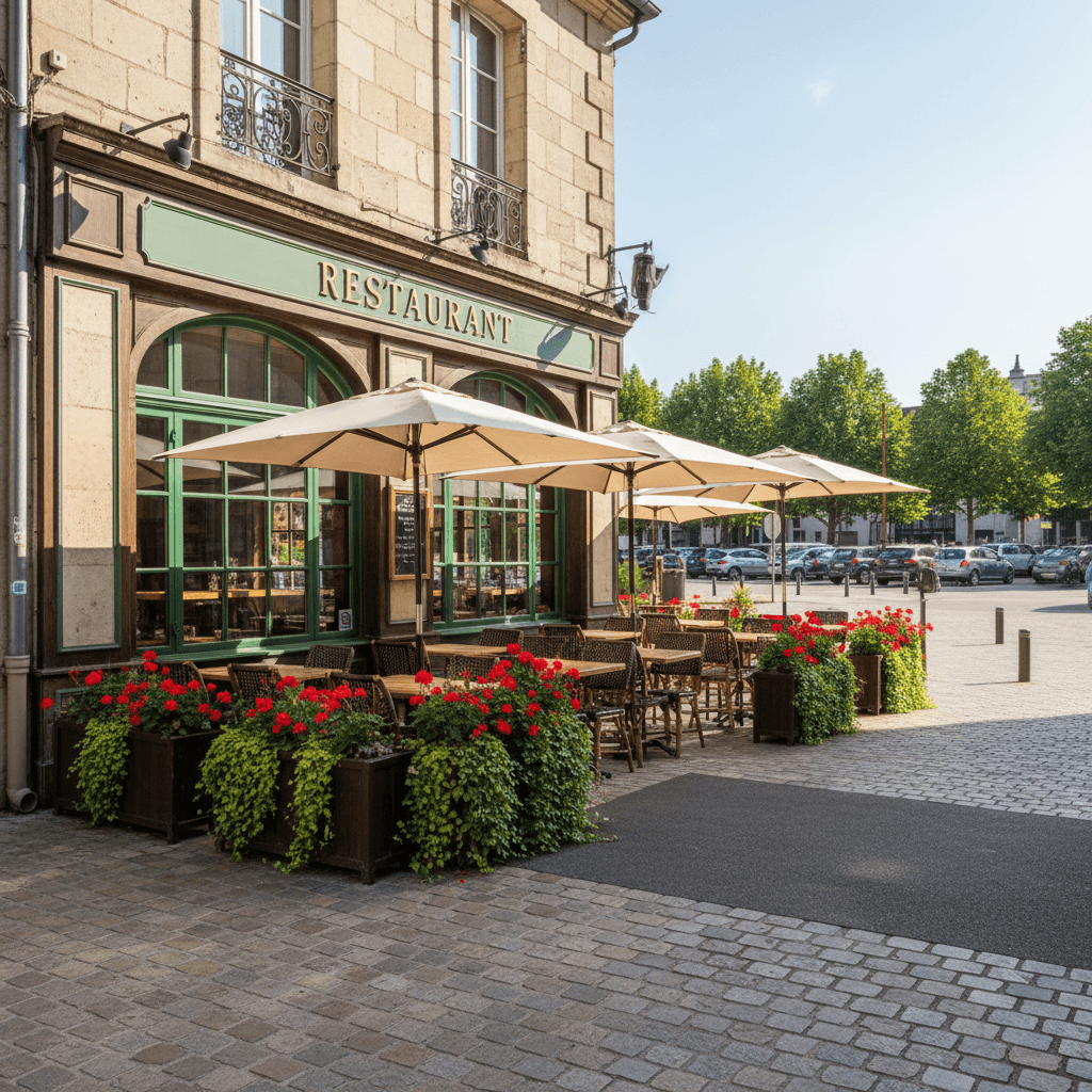 Restaurant 167m² à Lavaur : terrasse - licence IV - Image 1