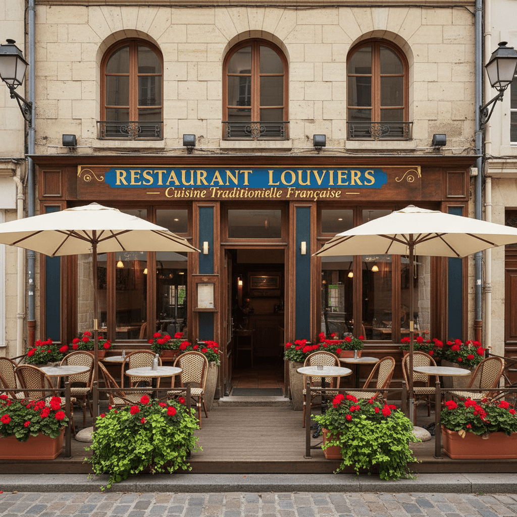 Restaurant 150m² à Louviers : terrasse - licence IV - Image 1
