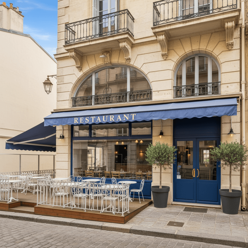 Restaurant 82m² à Marseille : terrasse - licence IV - Image 1