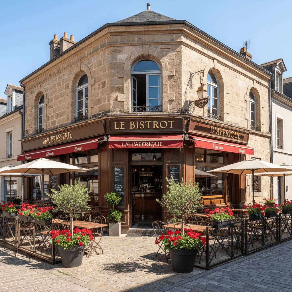 Bar-brasserie 200m² à Saint-Affrique : terrasse - licence IV - Image 1