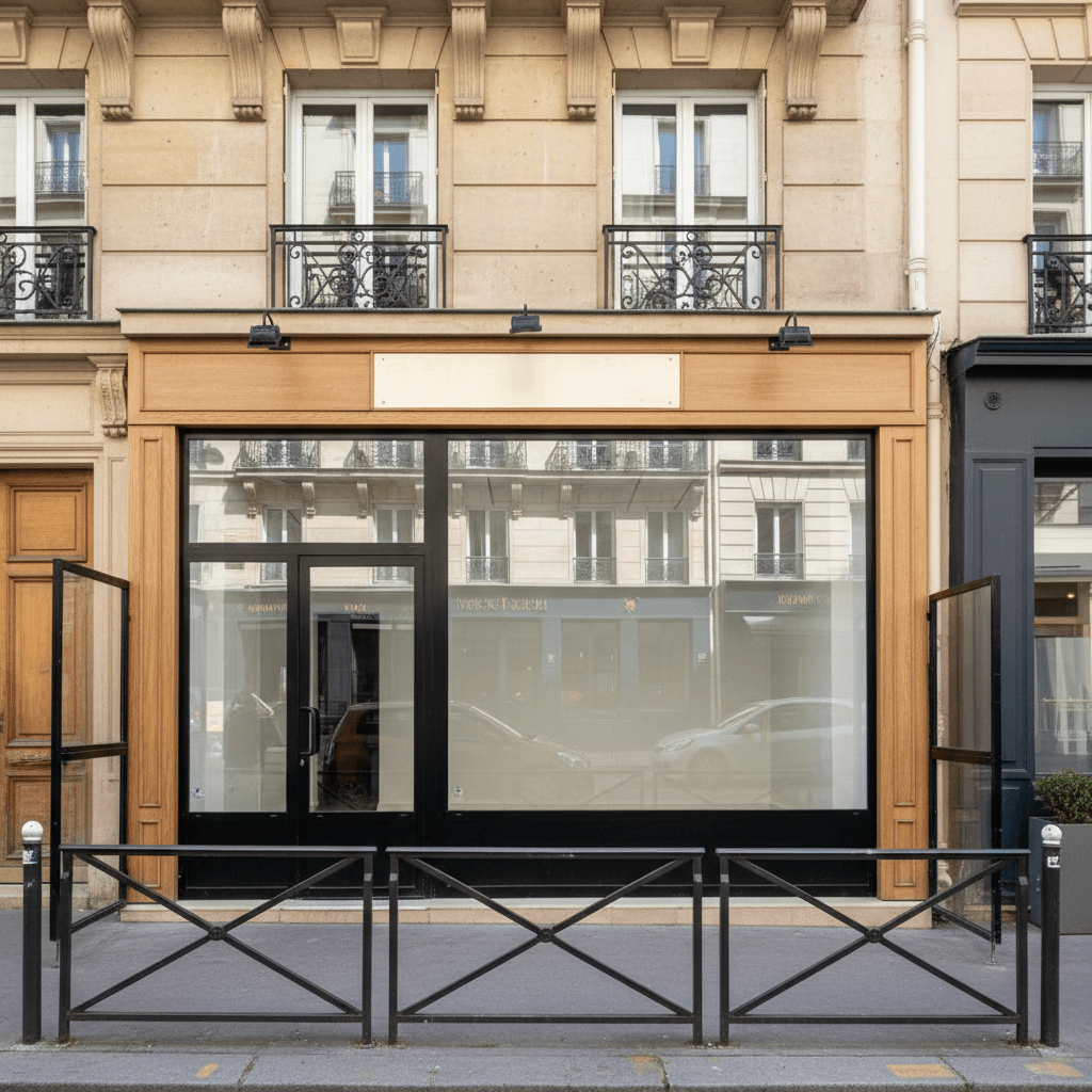 Local vide 36m² à Paris