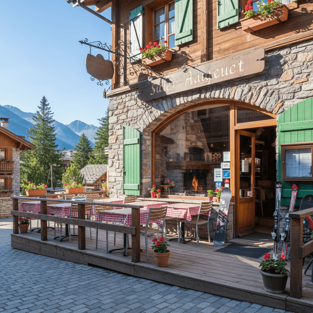 Restaurant 85m² à La Plagne Tarentaise : extraction - Image 1