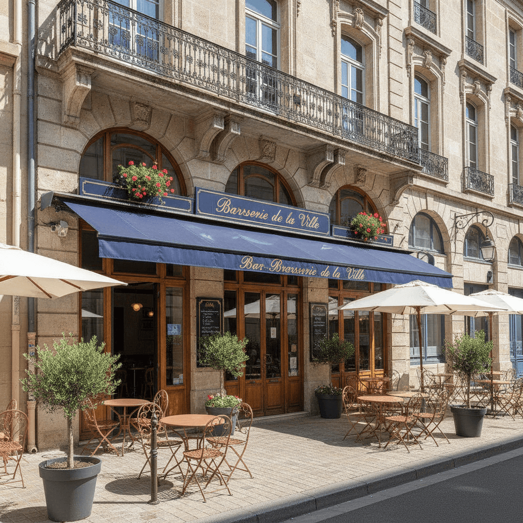 Bar-brasserie 180m² à Chalon-Sur-Saône : terrasse - licence IV - Image 1