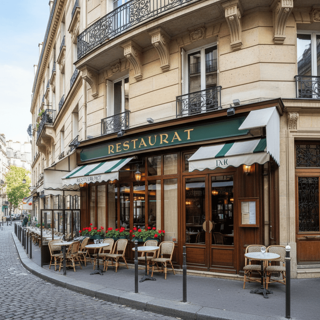 Restaurant 849m² à Paris : extraction