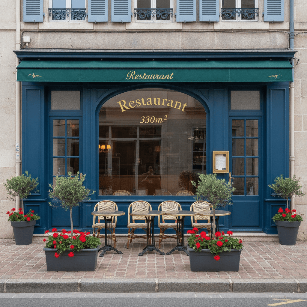 Restaurant 230m² à Arcachon : extraction - Image 1