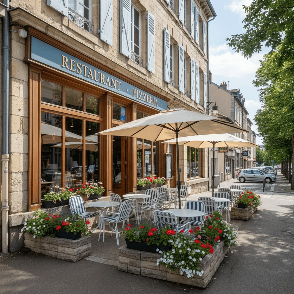 Restaurant 100m² à Malzéville : terrasse - extraction - Image 1