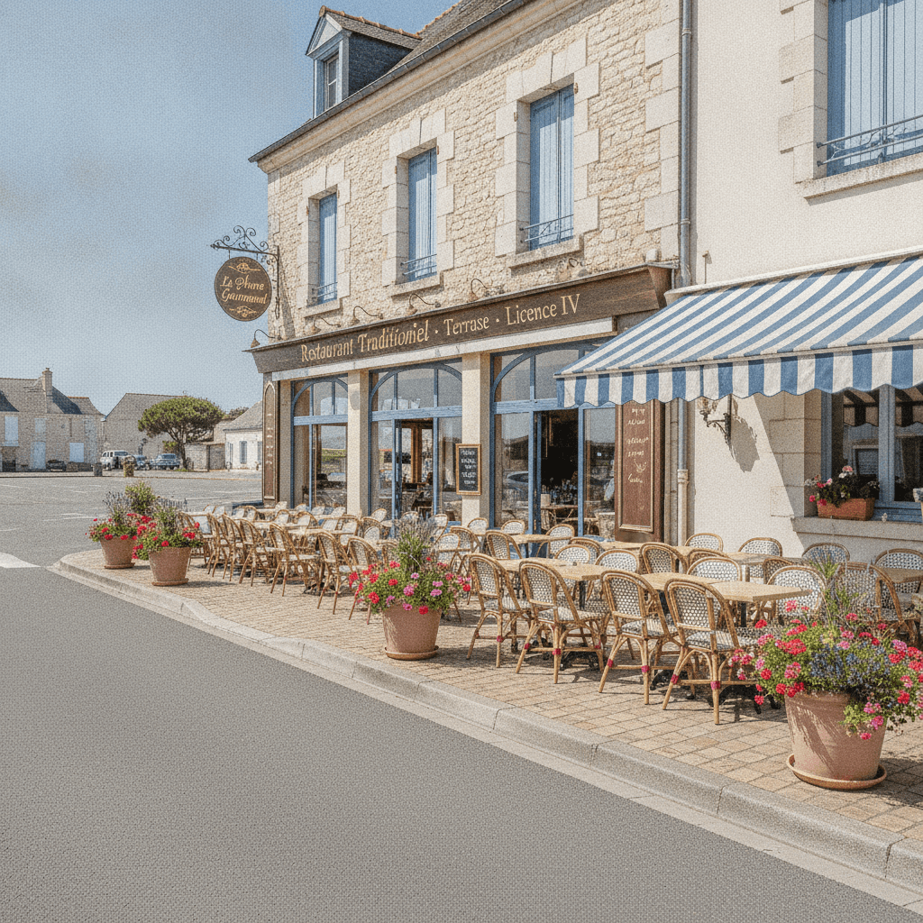 Restaurant 160m² à Saint-Trojan-Les-Bains : terrasse - licence IV - Image 1