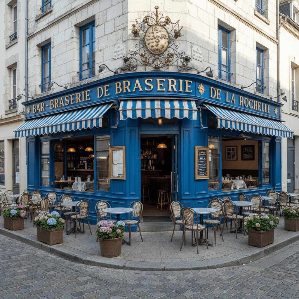 Bar-brasserie 50m² à La Rochelle : terrasse - licence IV - Image 1