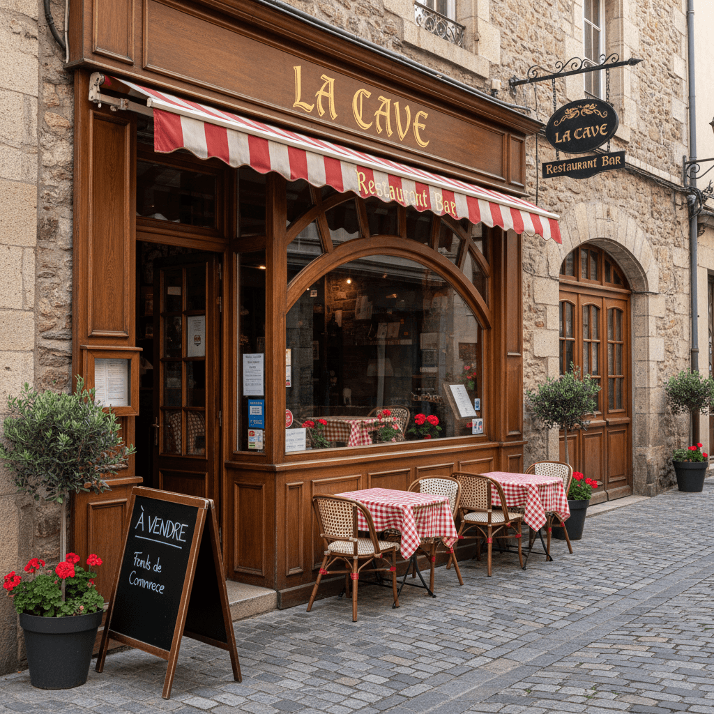 Restaurant à Ax-Les-Thermes : terrasse - licence IV - Image 1