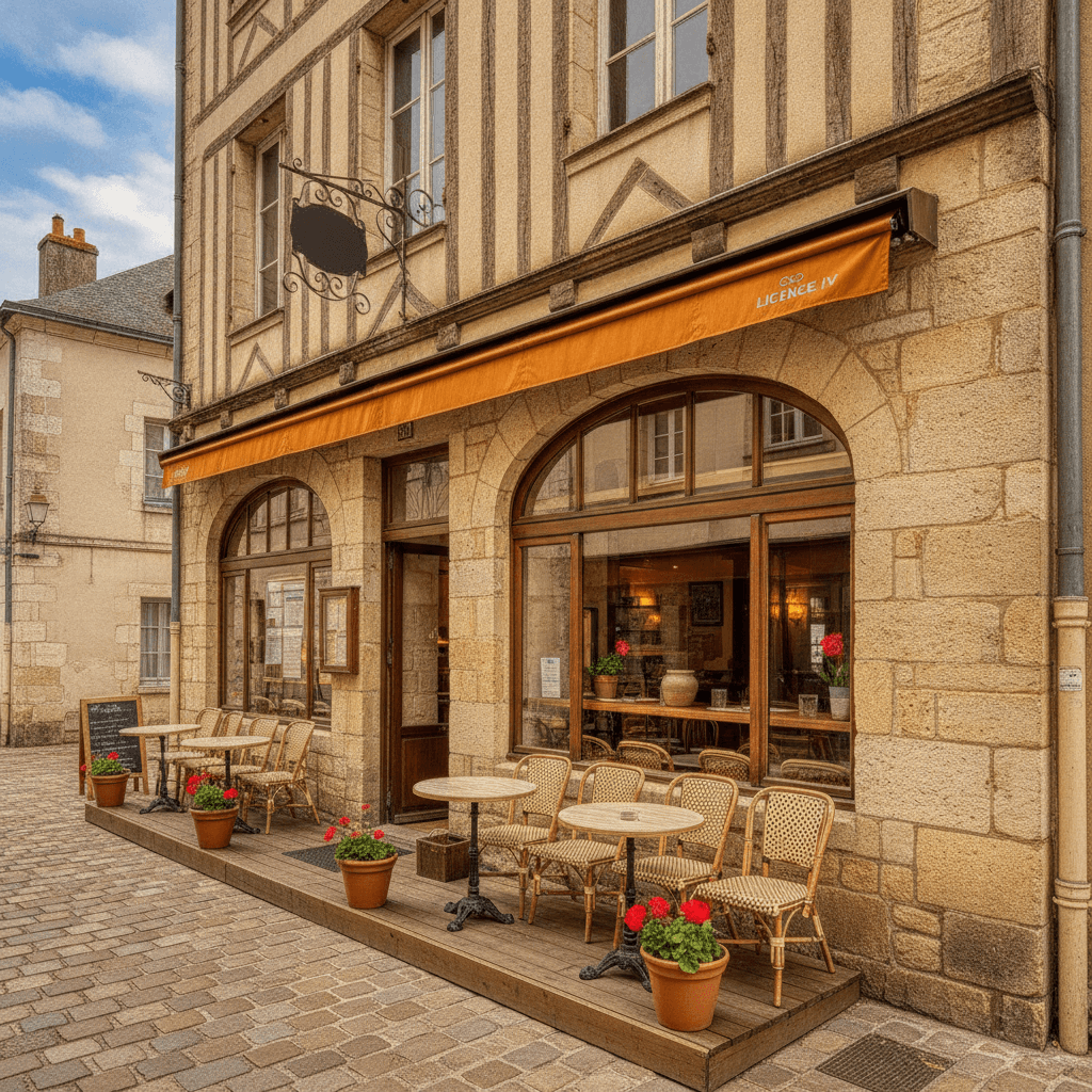 Restaurant 100m² à La Rochelle : terrasse - licence IV - Image 1