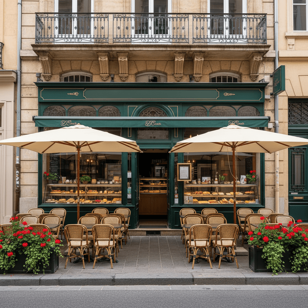 Snack 214m² à Lyon : terrasse - cuisine équipée