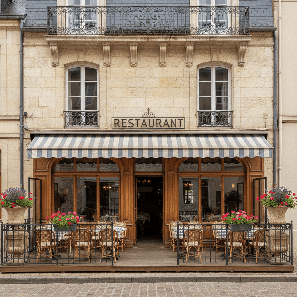 Restaurant 252m² à Amboise : terrasse - licence IV - Image 1
