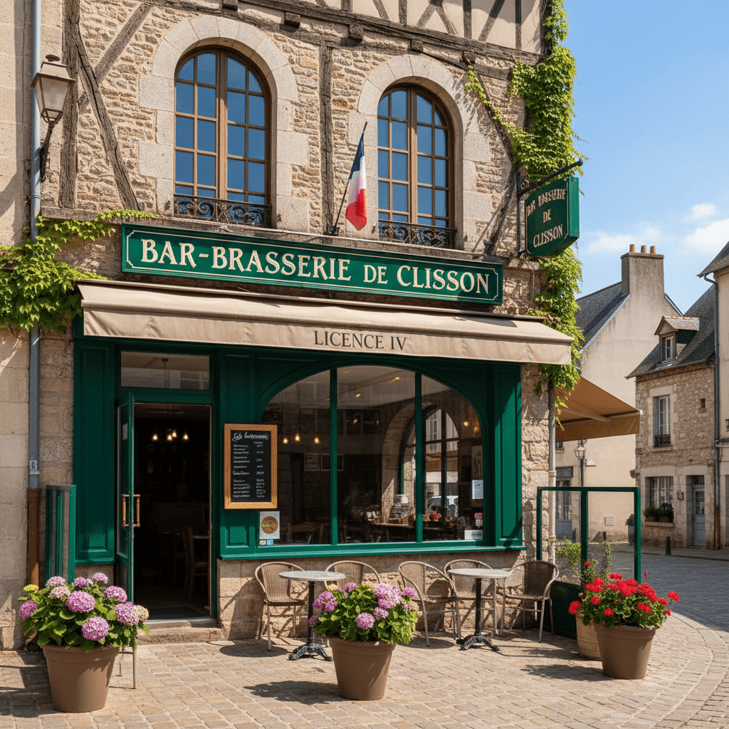 Bar-brasserie 140m² à Clisson : licence IV - Image 1