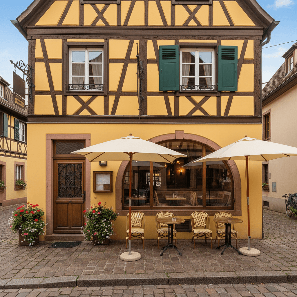 Restaurant 116m² à Rouffach : terrasse - licence IV - Image 1