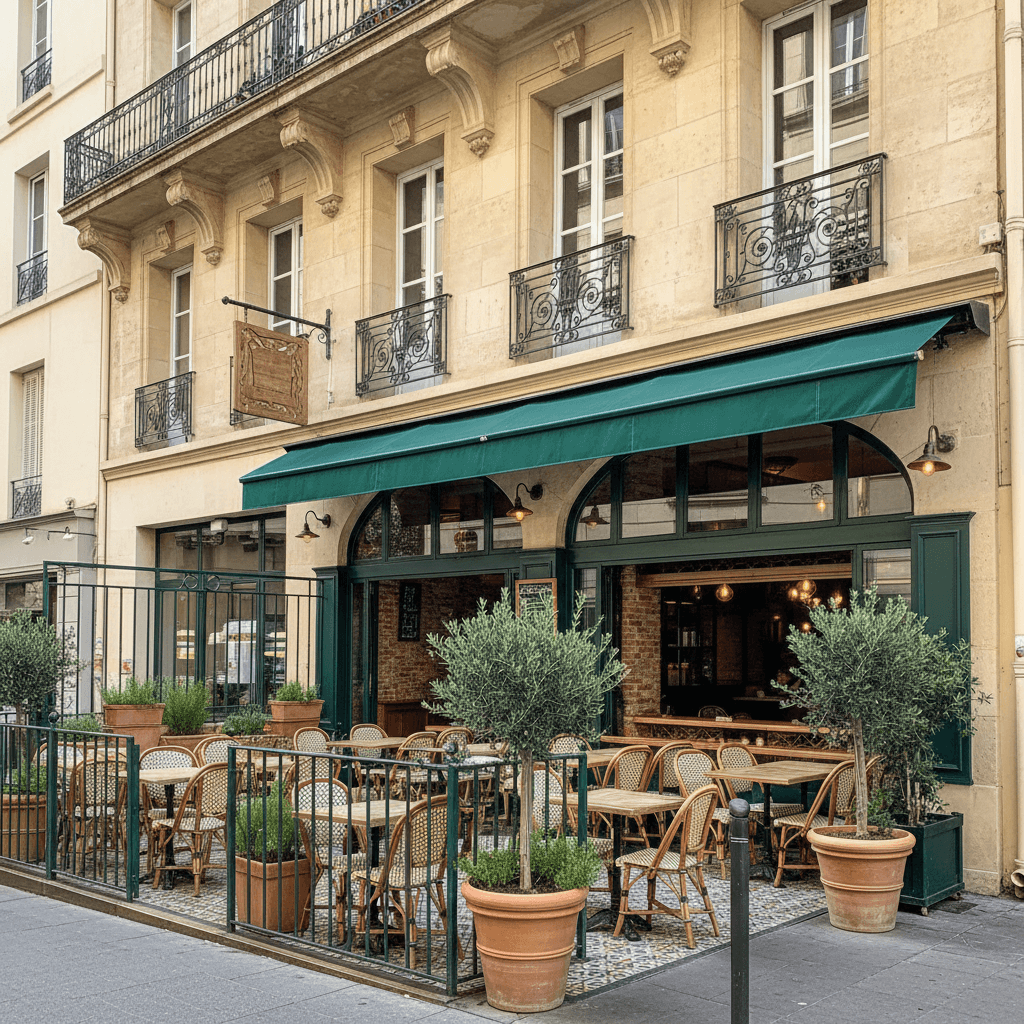 Restaurant 150m² à Marseille : terrasse - licence IV