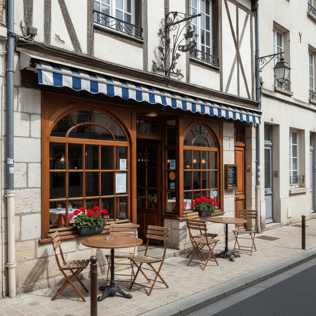 Restaurant à Rouen : terrasse - licence IV