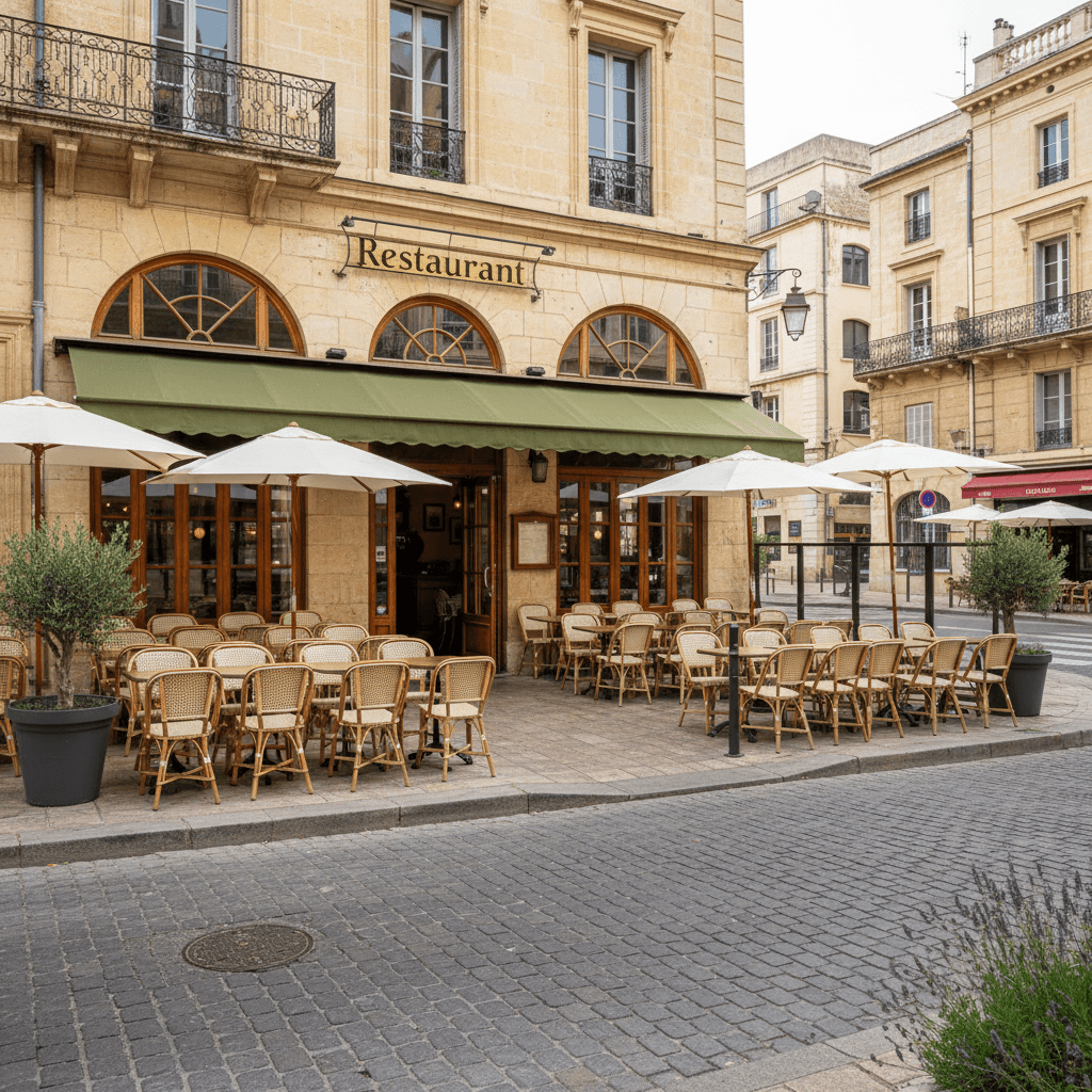 Restaurant 150m² à Aix-En-Provence : terrasse - licence IV