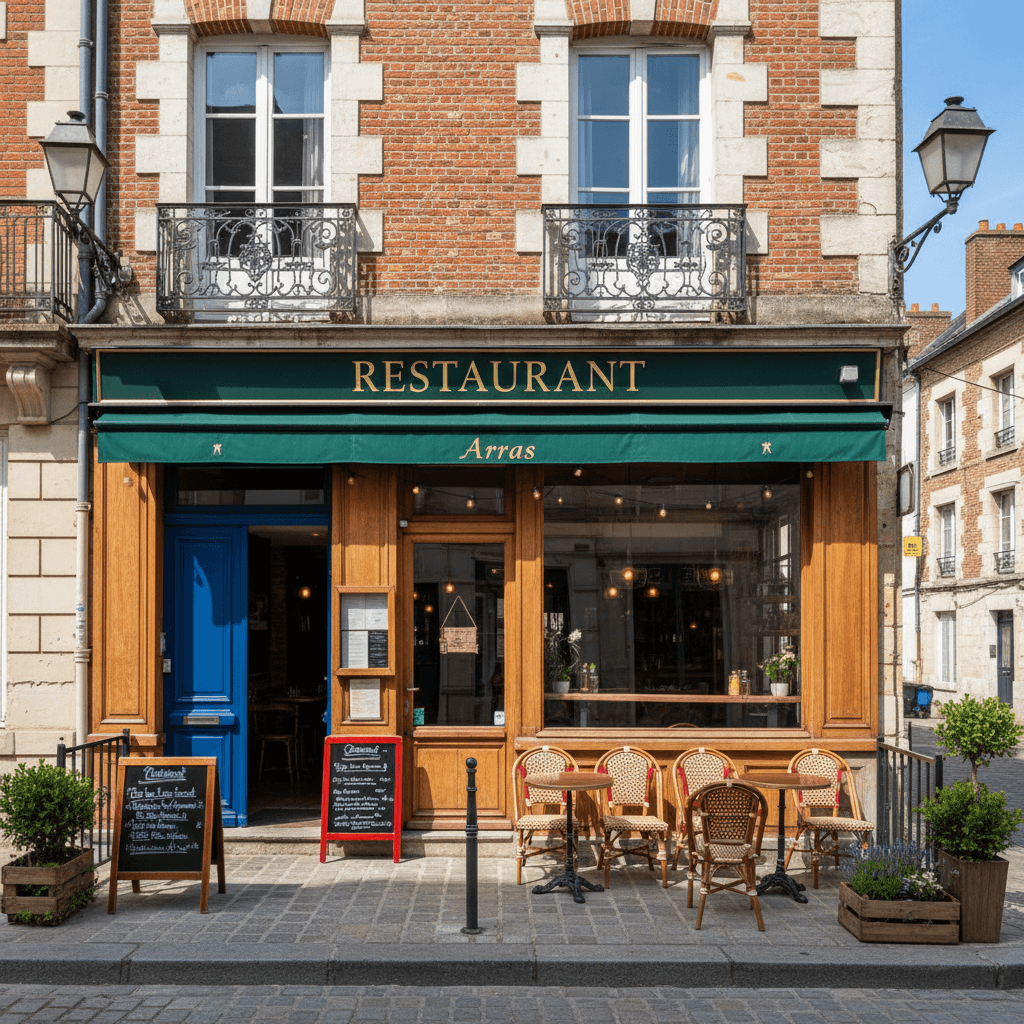 Restaurant à Arras : terrasse - licence IV - Image 1