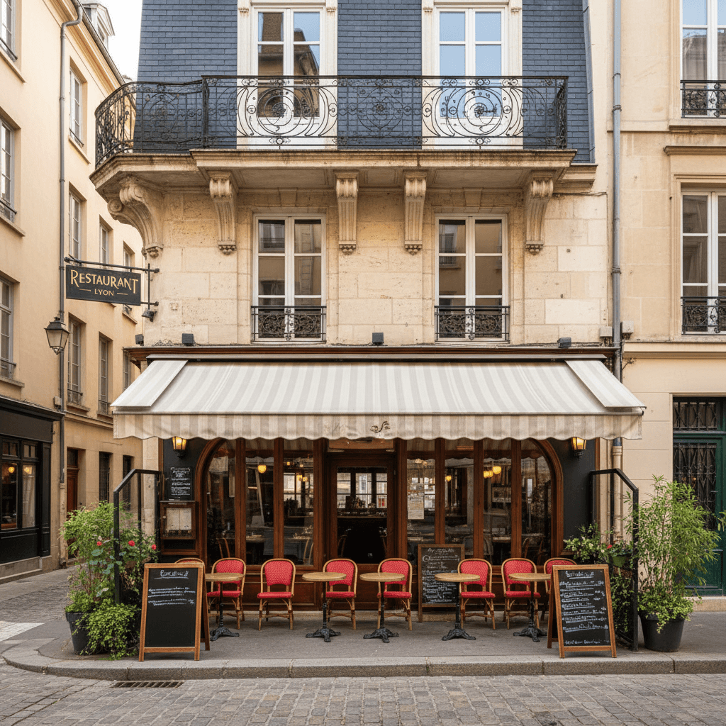 Restaurant 80m² à Lyon : extraction - Image 1