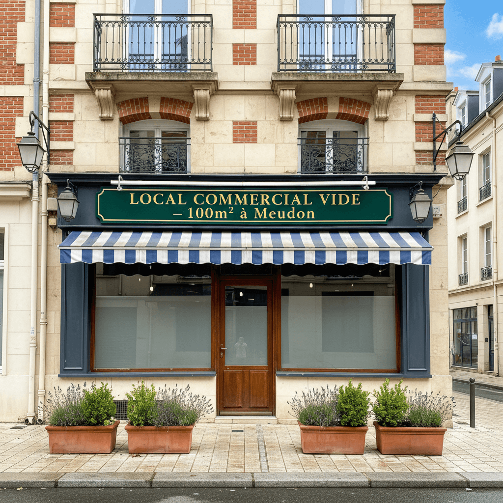 Local vide 100m² à Meudon - Image 1