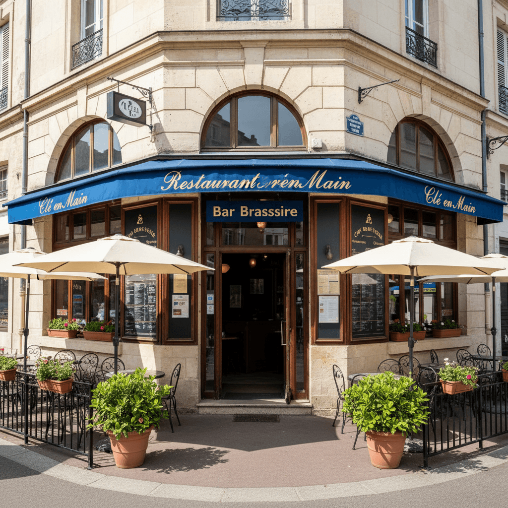 Bar-brasserie 250m² à Tours : terrasse - licence IV - Image 1