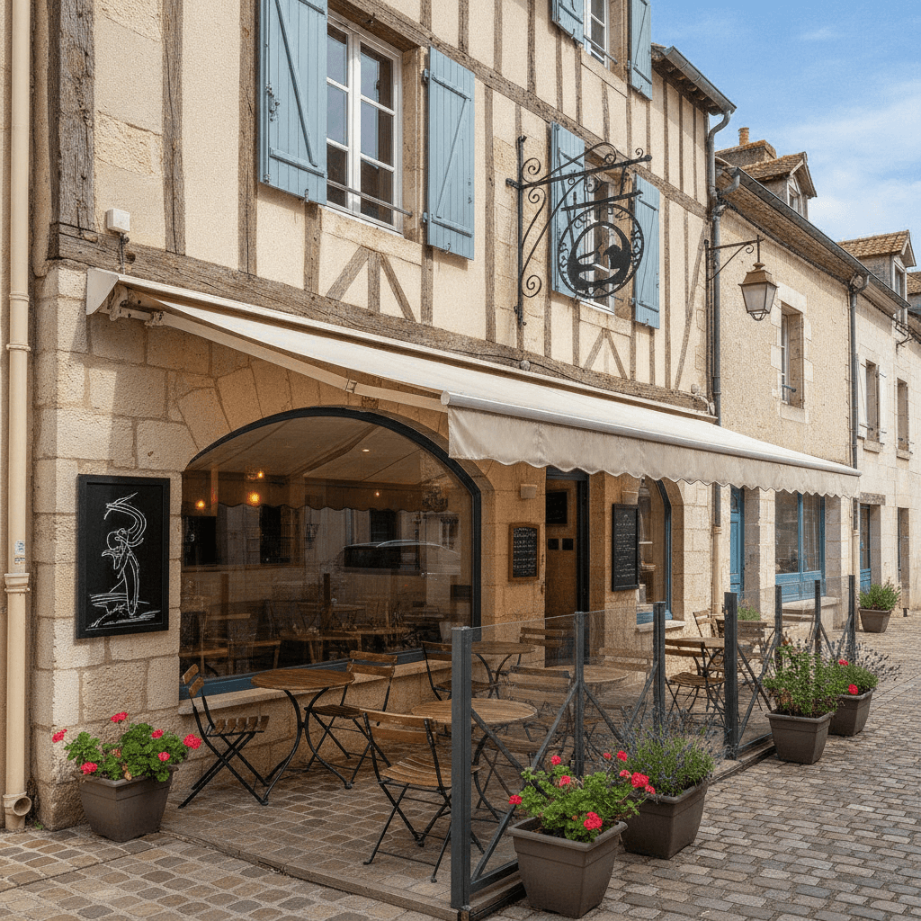 Restaurant à La Rochelle : terrasse - licence IV - Image 1