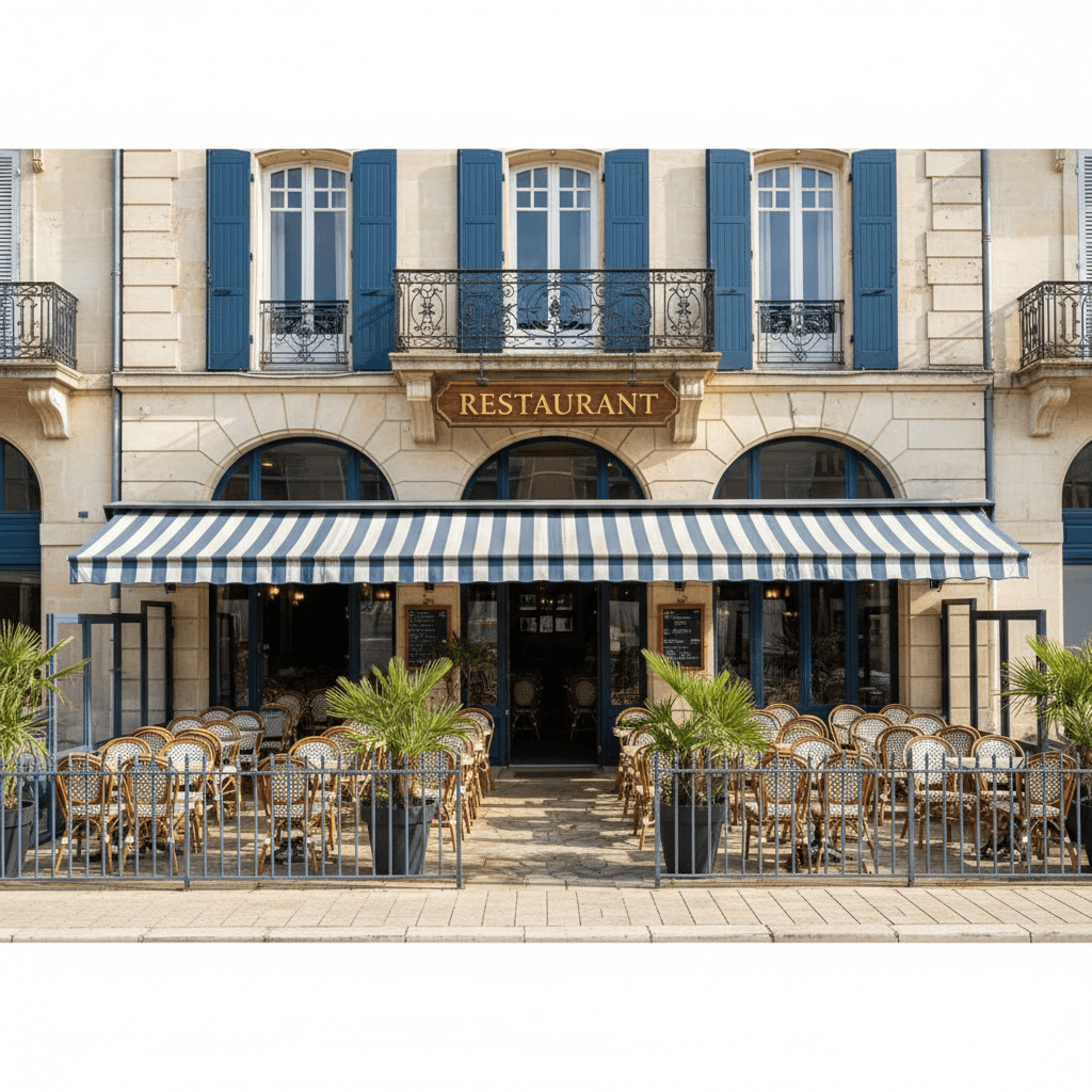 Restaurant 500m² à Vendays-Montalivet : terrasse - licence IV - Image 1