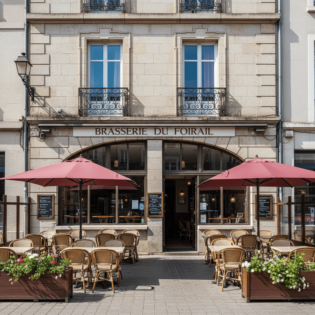 Bar-brasserie 225m² à Tarbes : terrasse - licence IV - Image 1
