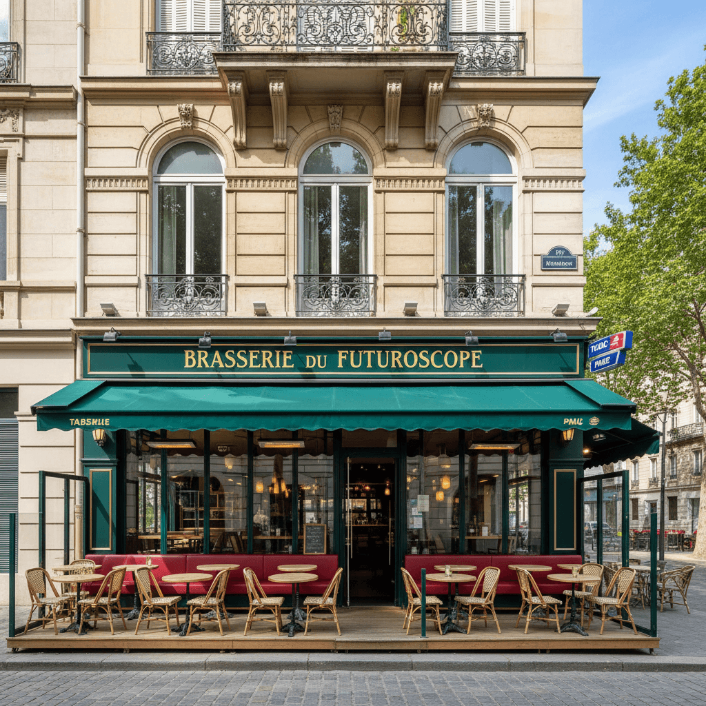 Bar-brasserie 600m² à Vienne : terrasse - licence IV - Image 1