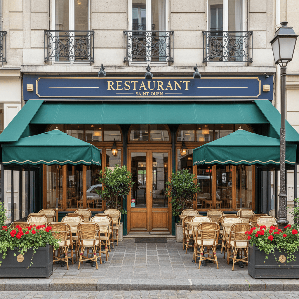 Restaurant avec Terrasse à Saint-Ouen - Image 1