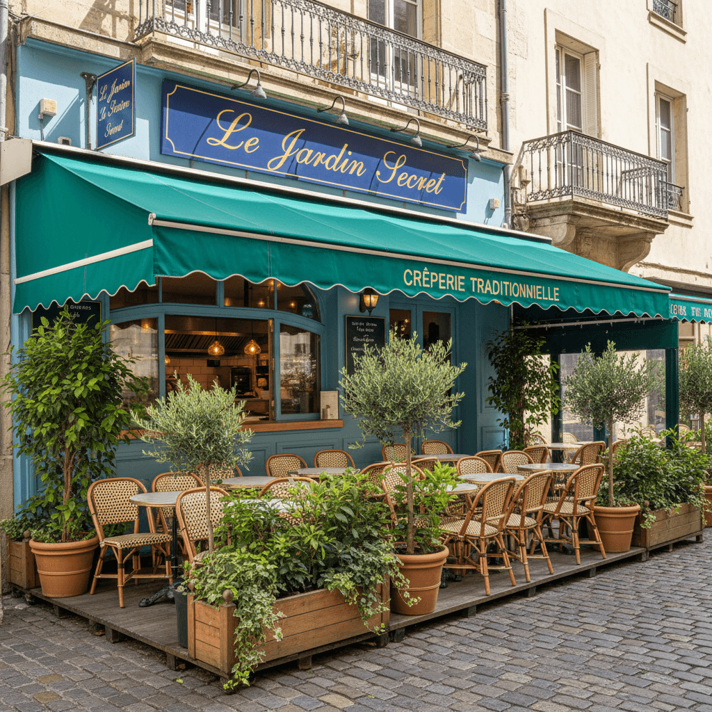 Restaurant 60m² à Grenoble : terrasse - extraction