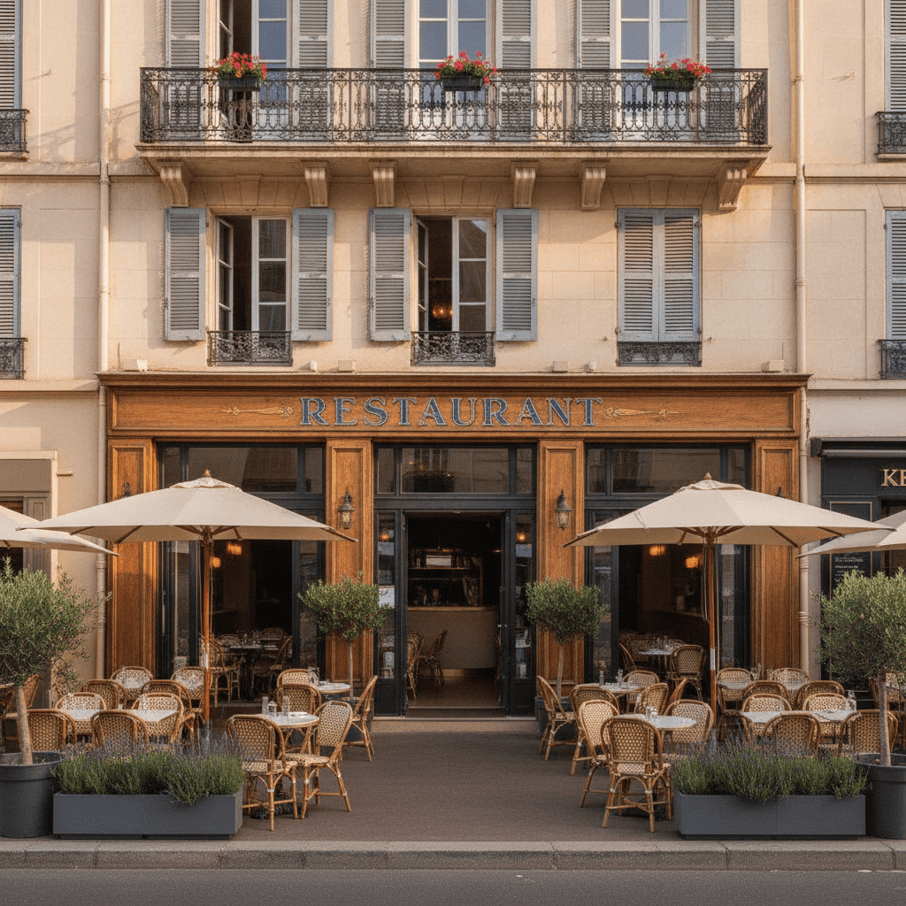 Restaurant 144m² à Cannes : terrasse - licence IV - Image 1