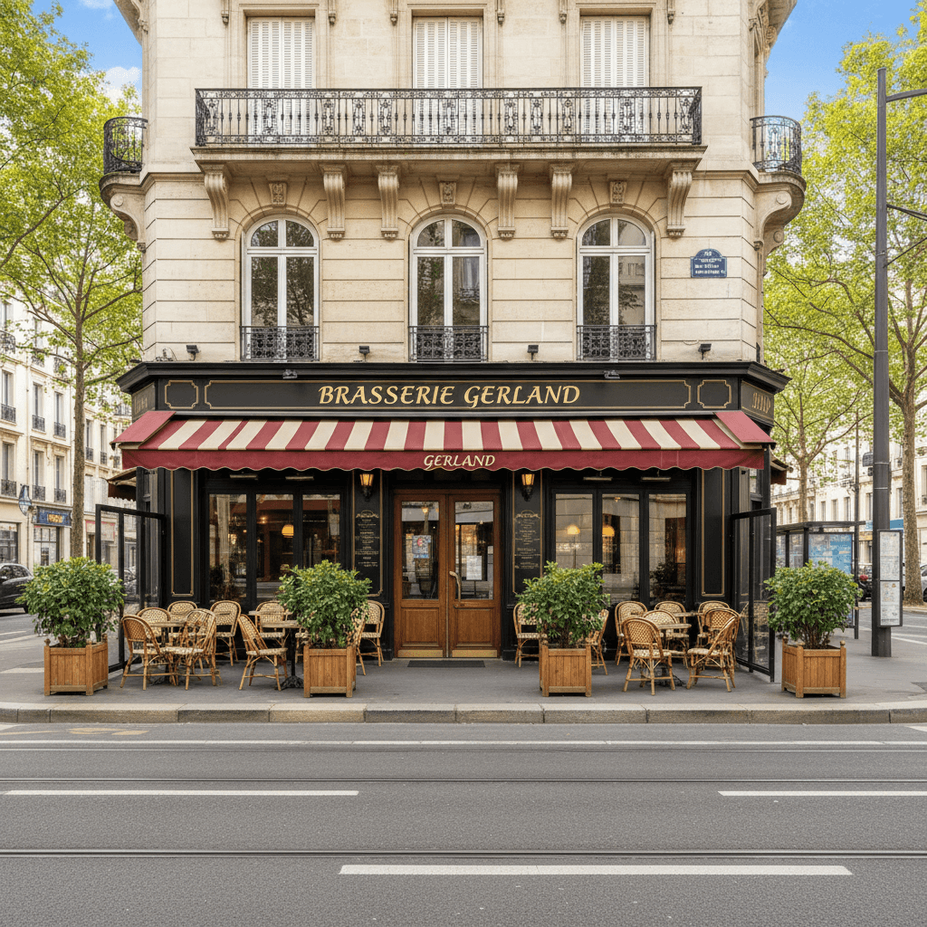 Bar-brasserie 160m² à Lyon : terrasse - licence IV