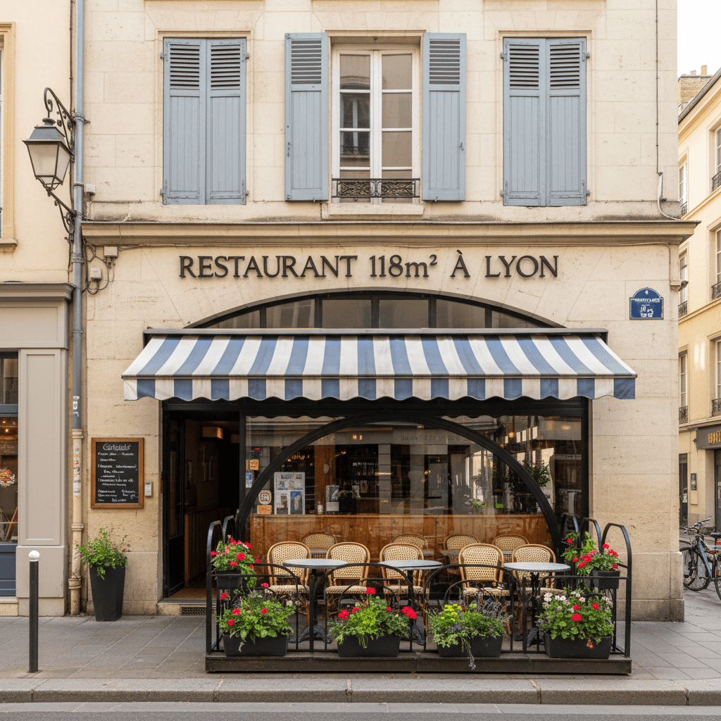 Restaurant 118m² à Lyon