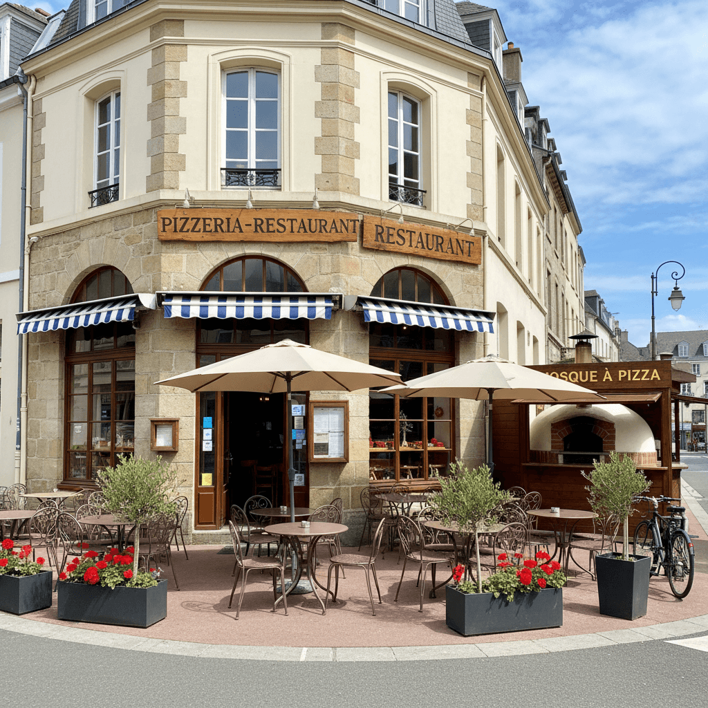 Restaurant 240m² à Lorient : terrasse - licence IV - Image 1